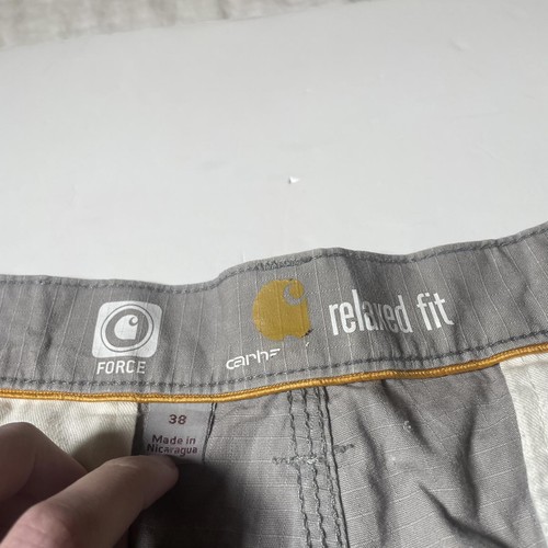 Carhartt Relaxed Fit Cargo Shorts - Grey - Picture 5 of 8