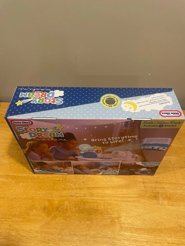 Little Tikes Story Dream Machine Toy New Projector Watch Listen Learn - Image 4 of 4
