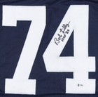 Bob Lilly Signed Dallas Cowboys Throwback Jersey Inscribed "HOF 80" (Beckett) — photo 2