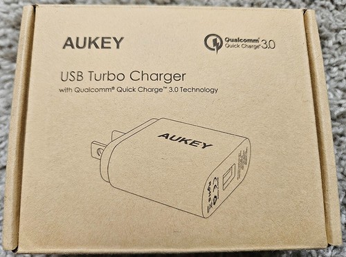 Aukey USB Turbo Charger Qualcomm Quick Charge 3.0 Charger Model PA-T9