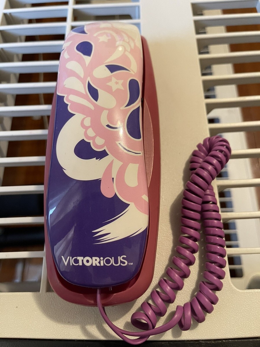 Nickelodeon Victorious Corded Phone Ariana Grande Collectible
