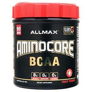 Allmax Nutrition Aminocore BCAA Powder Fruit Punch 945 grams