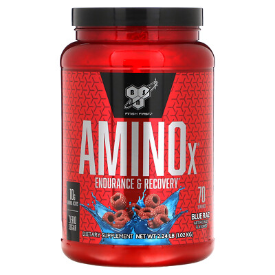 AminoX, Endurance & Recovery, Blue Raz, 2.24 lb (1.02 kg)