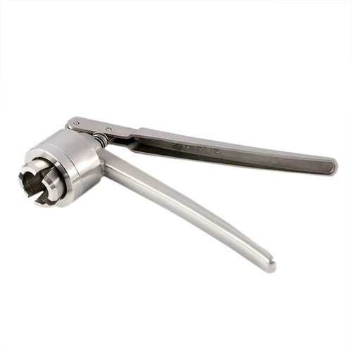 Stainless Vial Crimper 13/15/20mm Glass Bottle Sealing Capping Tool Round Handle - Picture 2 of 9