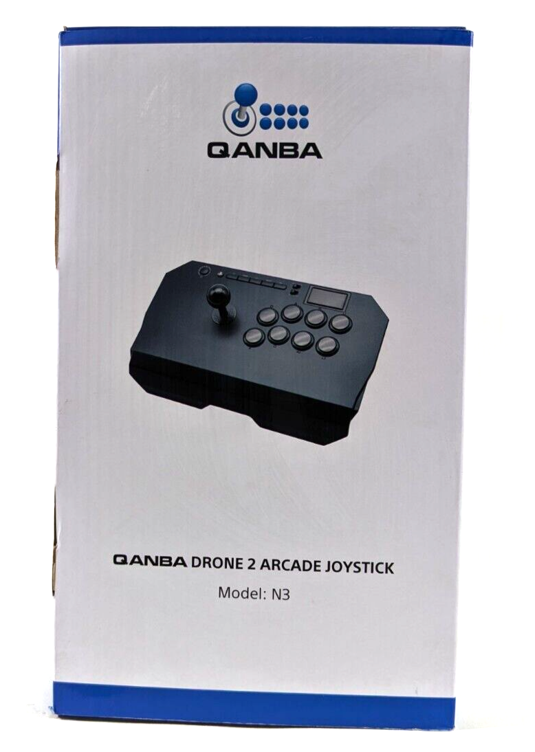 QANBA Drone 2 Wired Arcade Joystick for PS5 PS4 PC Fight Stick for