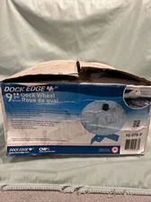 DOCK EDGE 95-078-F ￼ 9” Diameter￼ Inflatable Dock Wheel NEW Opened Box For Photo