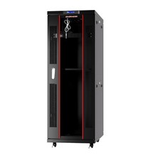 32U Server Rack Cabinet It Data Network Enclosure - Accessories Over 190 Value
