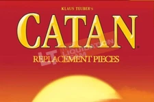 Settlers of Catan Replacement Pieces Parts Cards Tiles Roads Cities