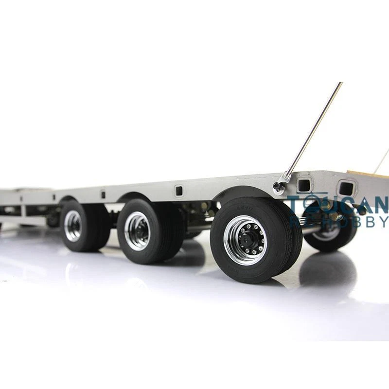 LESU Metal Trailer Plate for Tamiya 1/14 RC Tractor Vehicle DIY Semi Truck Model - Image 3 of 4