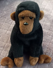 Ty Beanie Baby Congo the Gorilla 1996 Plush Toy - 4160