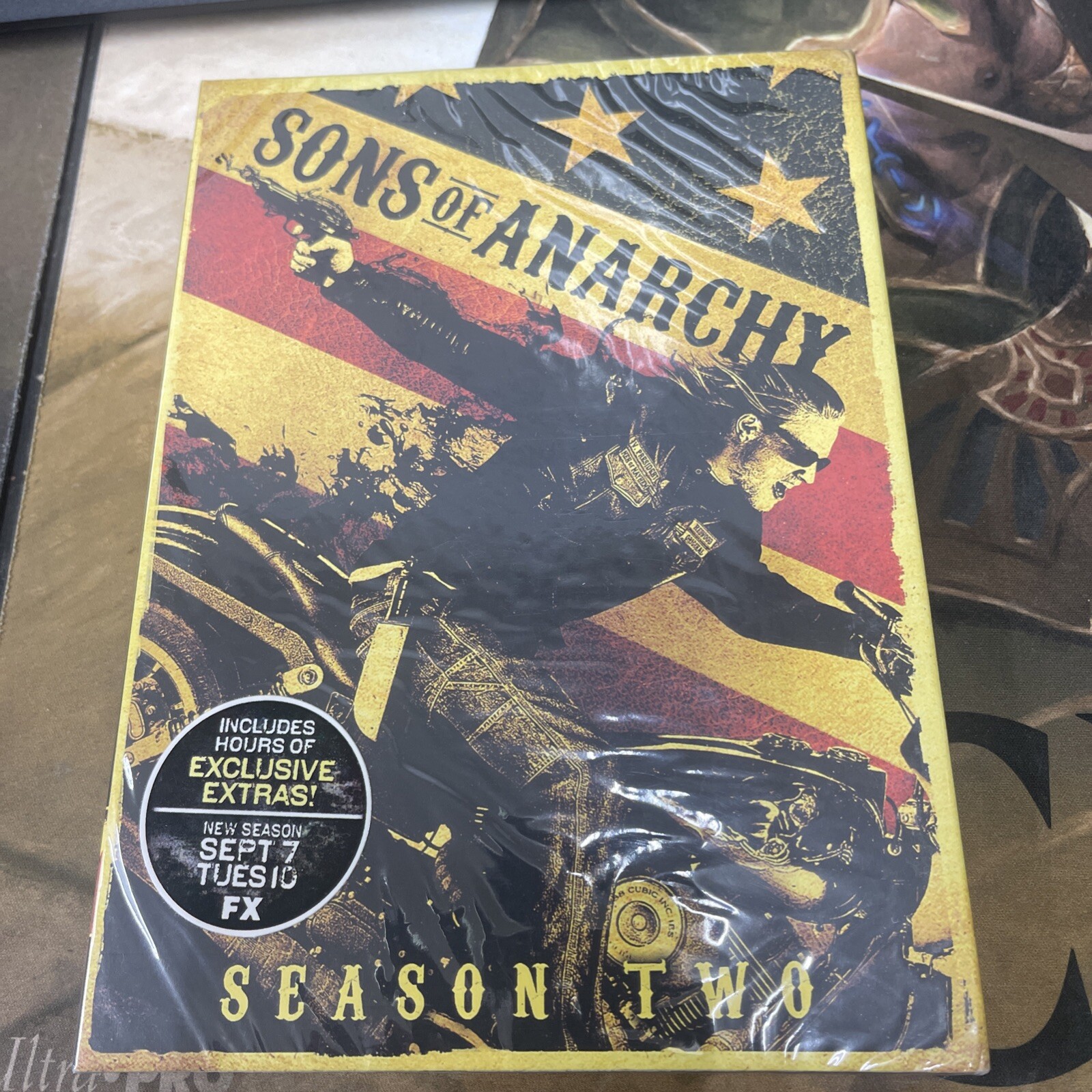Sons of Anarchy: Season Two 2 (DVD, 2010, 4-Disc Set) NEW