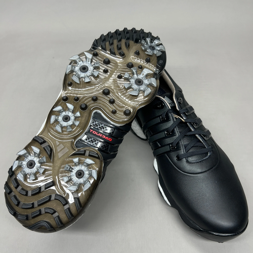 ADIDAS Golf Shoes TOUR360 22 Leather Men's Sz 11 Black / Iron Metallic GZ3158 (N | eBay