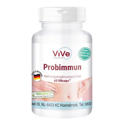 Probimmun mit Bakterienkulturen - 60 zeitverzögerte DRCaps - ViVe Supplements