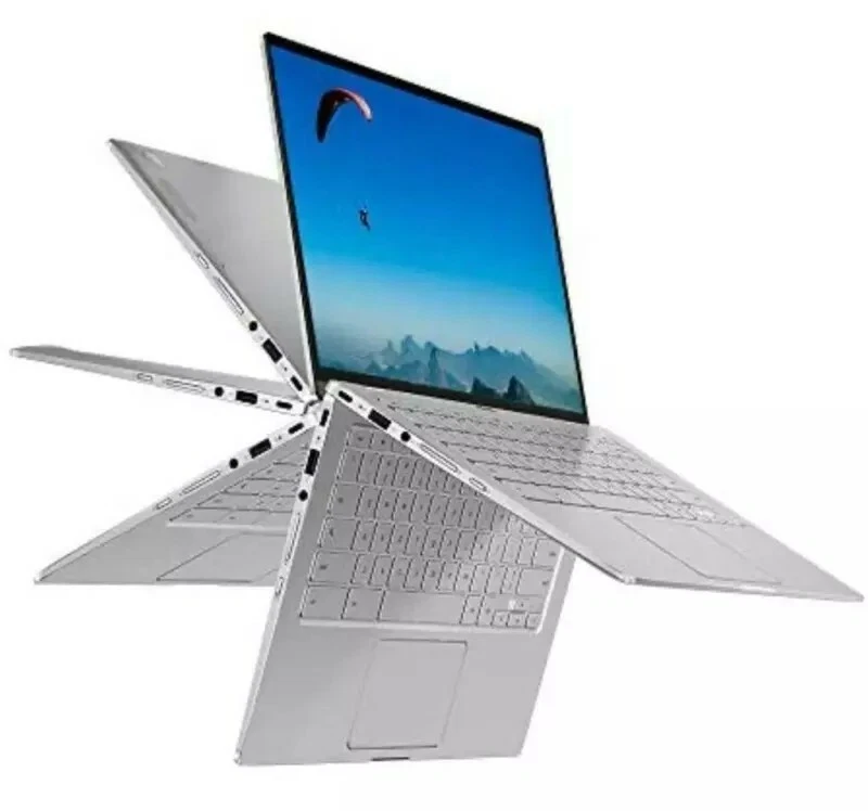 ASUS C434TA-AI0080 14in. 1.1 GHz 4GB 128GB Touchscreen Notebook - Silver - Image 4 of 4