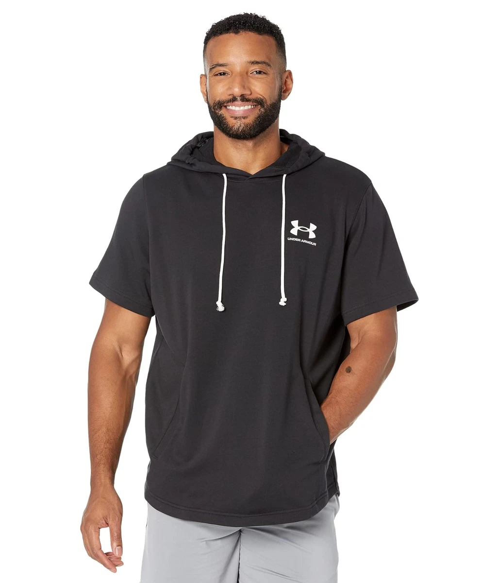 Under armour sale hoodie without sleeves