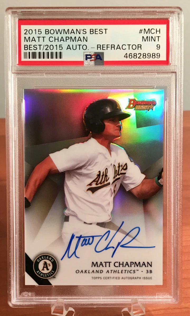 Bowman Matt Chapman Baseball Sports Trading Cards & Accessories