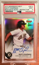 2015 Bowman Baseball Refractor and Parallel Guide 52