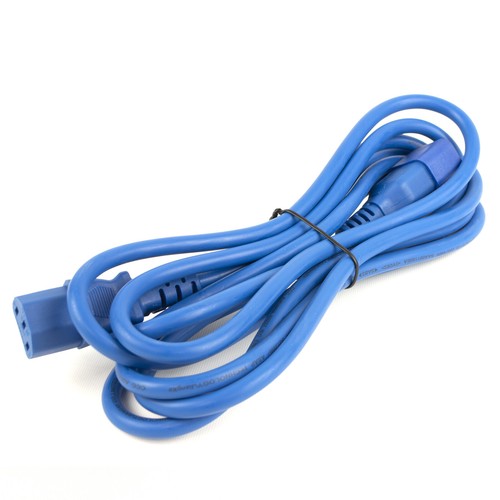 Potencia Cable Alargador IEC Macho a Hembra Conector IEC C14/C13 0.5m/1m/2m/10m - Imagen 10 de 36