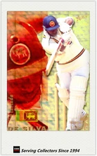1998/99 Select Cricket Hobby Gold Parallel Trading Card No69 Aravinda De Silva