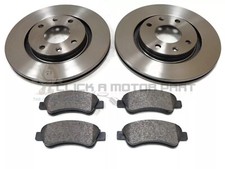 Front 2 Brake Discs And Pads For Citroen C3 Aircross 18-23 (Check Size 266mm)