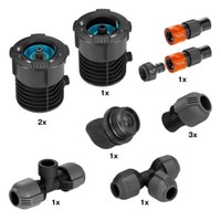 Gardena 8270-20 Sprinklersystem Pipeline Start-Set BewäSserungssystem