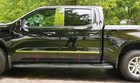 Chrome Body Side Molding for 2019-2025 Silverado Sierra Crew Cab 1 1/4" Set 4