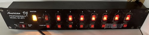 Disco Two AMERICAN DJ PROFESSIONAL SC-8FC. - Picture 8 of 9