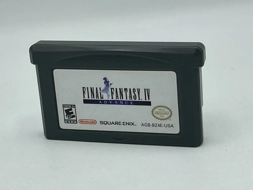 Nintendo GameBoy Advance GBA AUTHENTIC Final Fantasy IV 4 Advance 