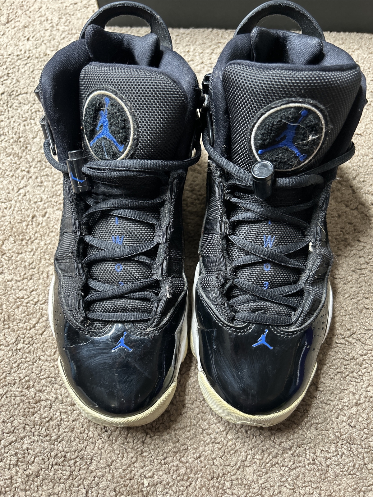 Nike Air Jordan 6 Rings 323419 016 Size US 6Y Basketball Youth Womens 7.5 image 4