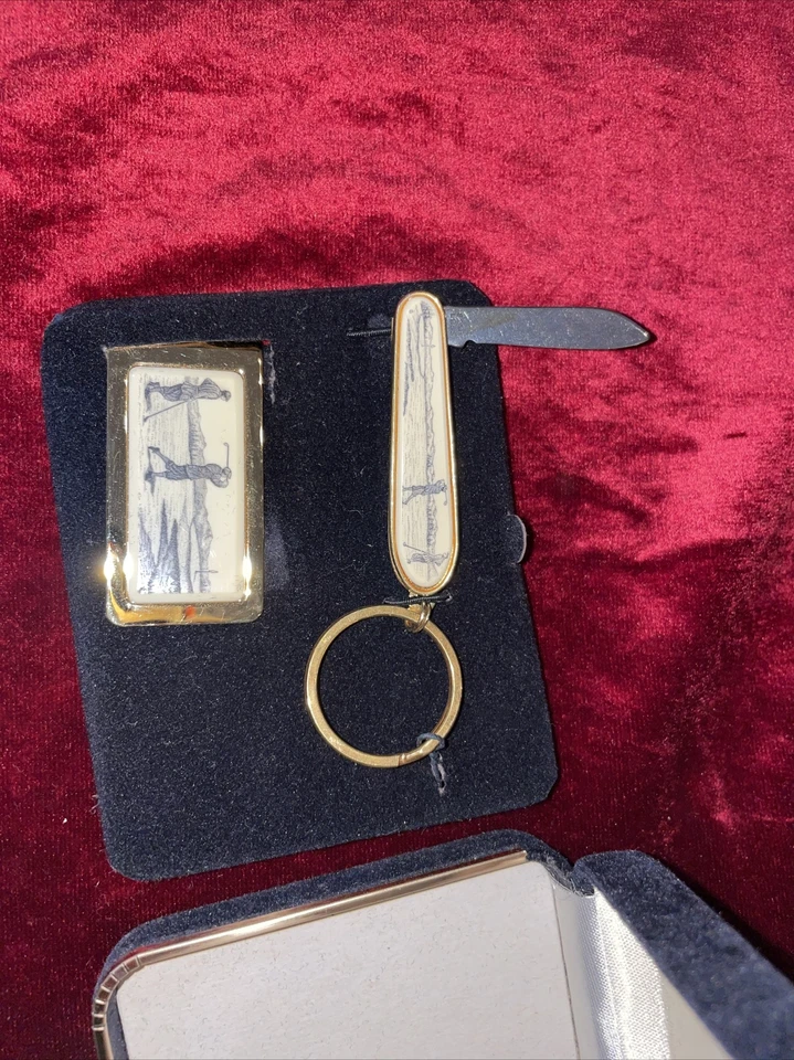 Clip y cuchillo para dinero Barlow, golf Foto 2 de 4