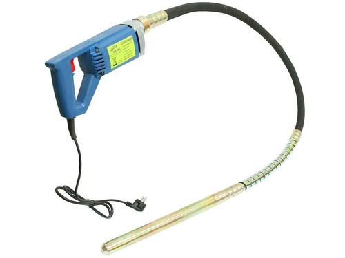 ELEKTRO HANDRÜTTLER BETONRÜTTLER RÜTTELFLASCHE RÜTTLER 800W Ø35MM 2M - 第 1/4 張圖片