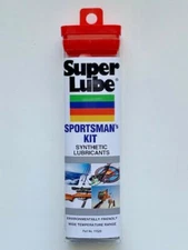 Super Lube SPORTSMAN'S KIT Synthetic Oil and Grease for hunters, fishermen, 