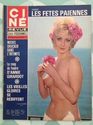 Ciné Revue 36 Sept 1977 Eva ST LAURENT Annie GIRARDOT Mae MURRAY Michel DRUCKER
