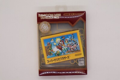 Nintendo Gameboy Advance GBA Super Mariobros Japan JP Game