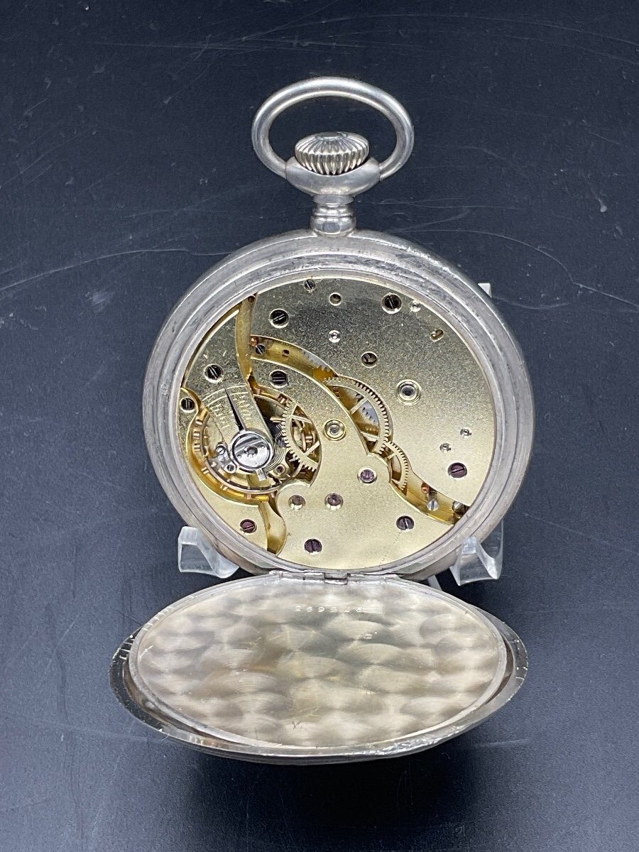 Antique Lip Chronometer Solid Silver Pocket Watch… - image 6