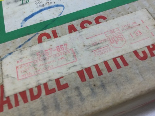 Blizzard of 1977 Glasses NOS New Old Stock Sealed in Box Courier Express 6 Count - Picture 3 of 6