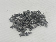 Vintage Ral Partha Miniatures Pewter Fantasy Soldier Figures Lot of 48 Pieces