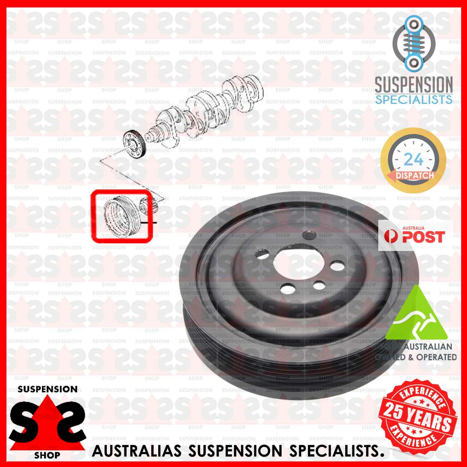 AUDI Q5 3.0 TDI Quattro Crankshaft Belt Pulley for 8RB Model-image