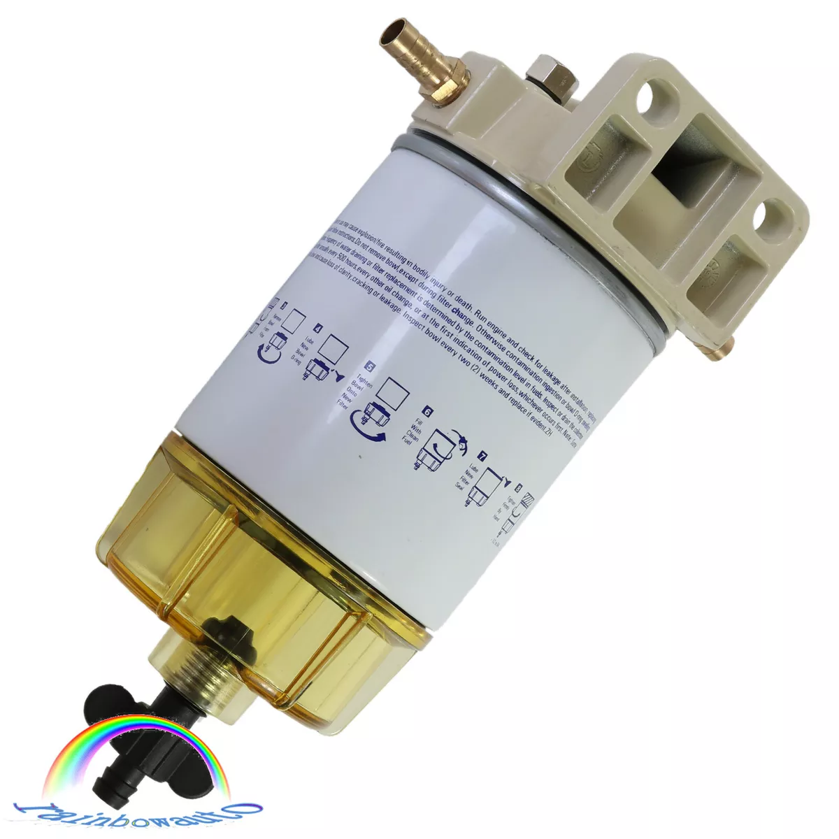 Outboard Marine Fuel Filter Water Separator 320RRAC01, 46 OFF