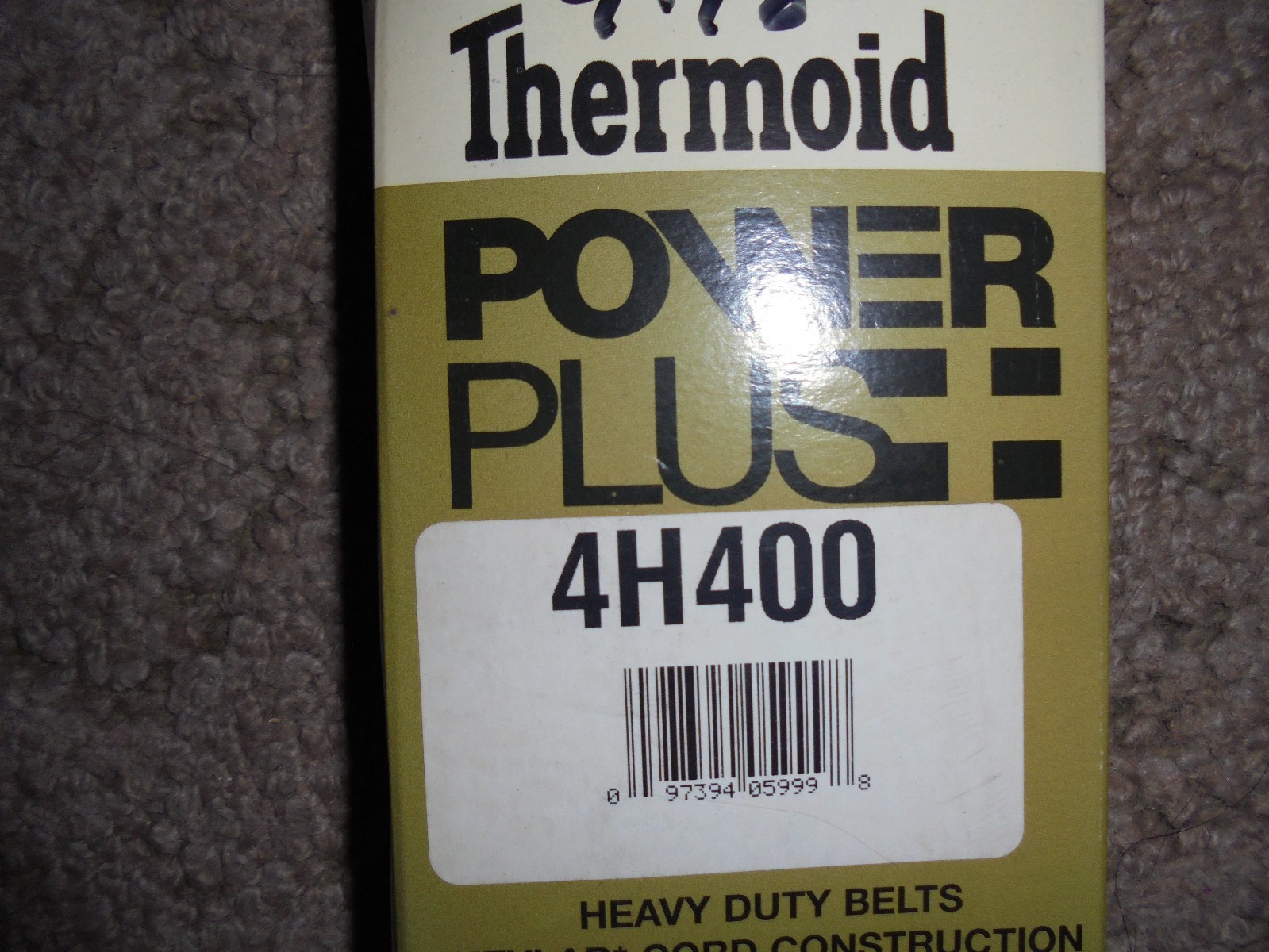 New Thermoid Power Plus Belt for Lawn Mowers and Rototillers 1/2" x 40" 4H400 eBay