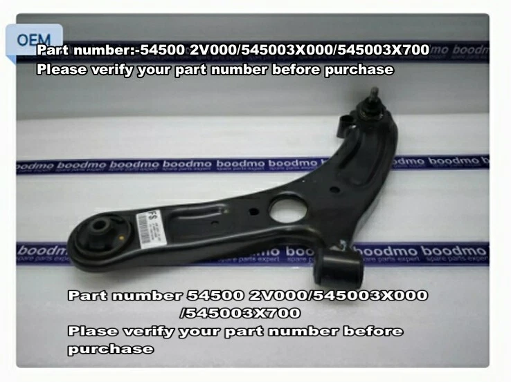 Brazo mando delantero izquierdo compatible hyundai elantra veloster 11-17 545002v00 Foto 3 de 4