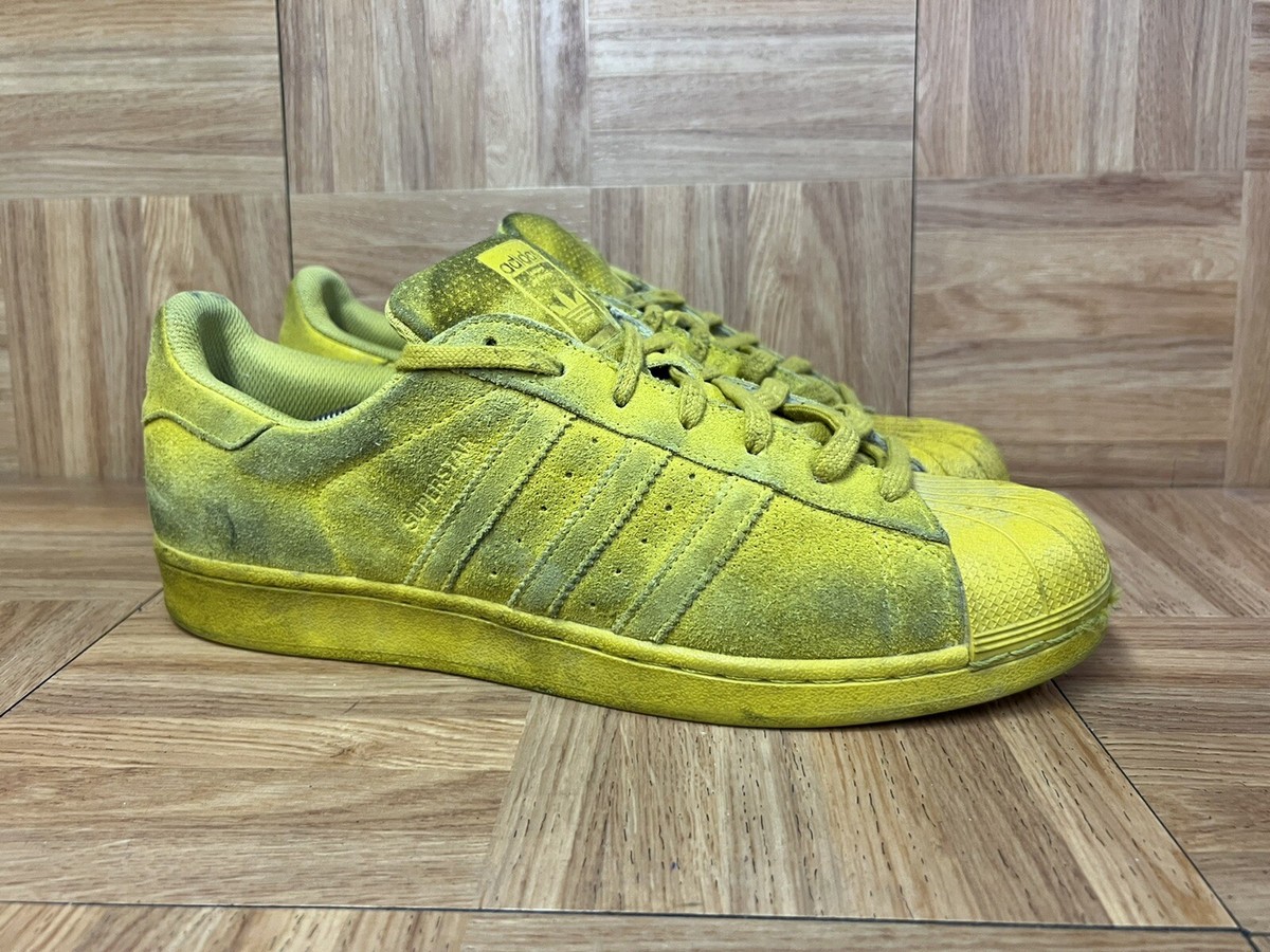 RARE🔥 adidas Originals Superstar RT Mustard Yellow Sneakers