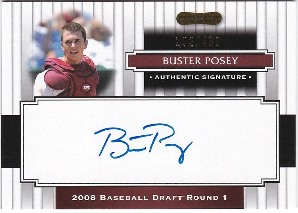 2008 Razor Signature Series Pack 🔥 pos. Auto POSEY, STANTON, HOSMER, LYNN 🔥 - Image 3 of 4