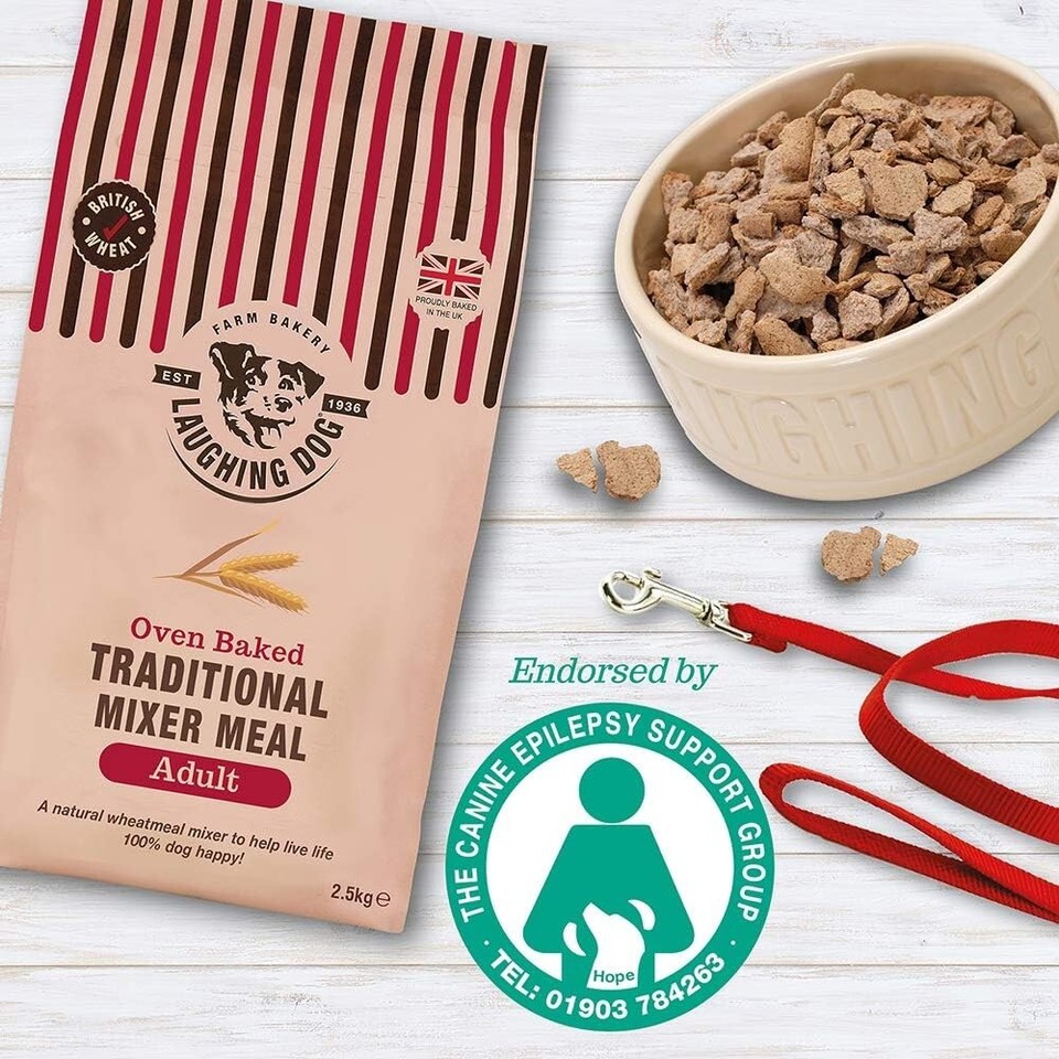 Laughing Adult Dog Traditional Dry Dog Food Mixer Wheatmeal Oven Baked