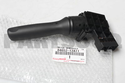 8465212A11 Genuine Toyota SWITCH ASSY, WINDSHIELD WIPER 84652