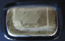 Early 20th Century Souvenir Paperweight Washington's Headquarters Newburgh NY