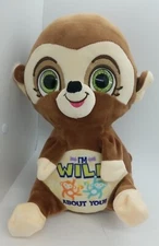 Kipp Brothers Brown Monkey Plush Stuffed Animal 11" - PO