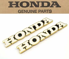Gas Fuel Tank Emblems 71-75 CB500 K CB550, 69-71 CB750 K Badges OEM Honda #A16