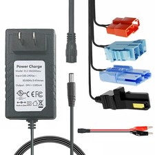 Universal 12V  24V Charger for Kids' Ride-On Cars, Power Wheels, LED Lights, El