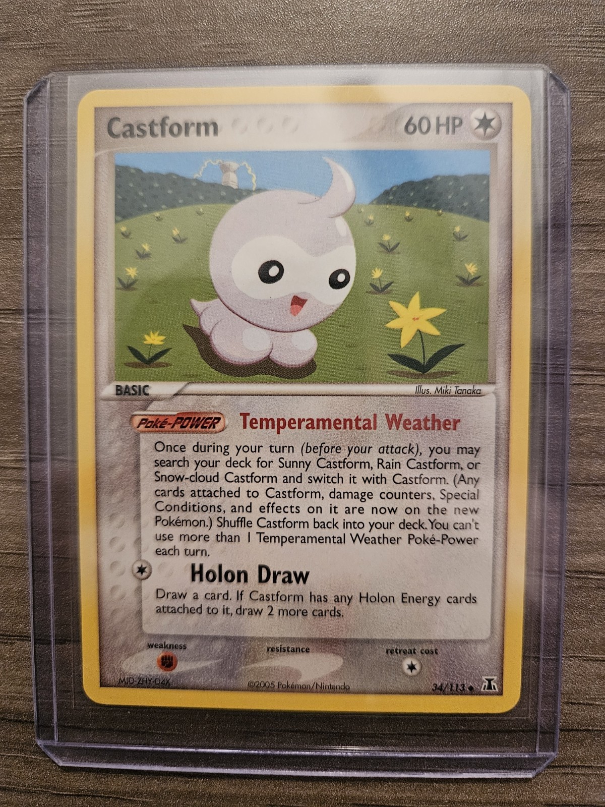 Pokemon Castform Delta Species 34/113 NM Condition
